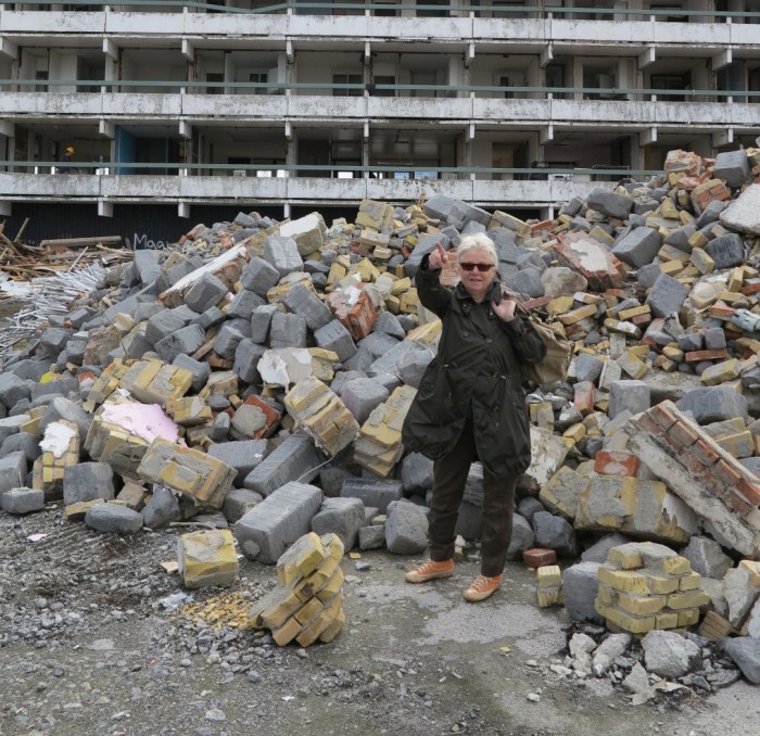 Rikke Diemer foran Blok P